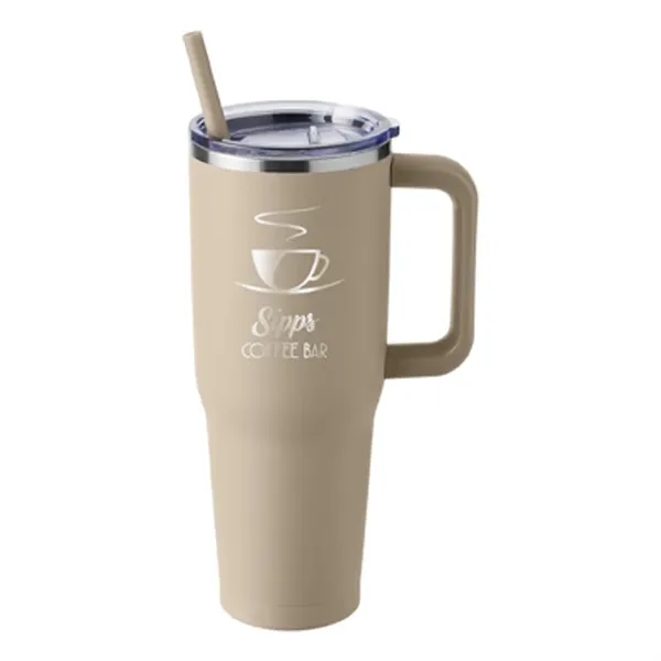 Harriton 40 oz Vacuum Insulated Stainless Steel Travel Tu... - Harriton 40 oz Vacuum Insulated Stainless Steel Travel Tu... - Image 42 of 55