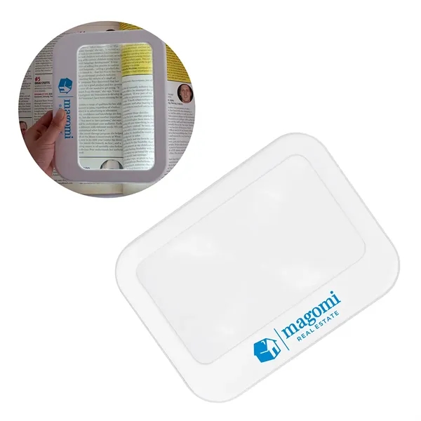 Best Buddy Tools ® 3X Full-Page LED Lighted Magnifier - Best Buddy Tools ® 3X Full-Page LED Lighted Magnifier - Image 0 of 0