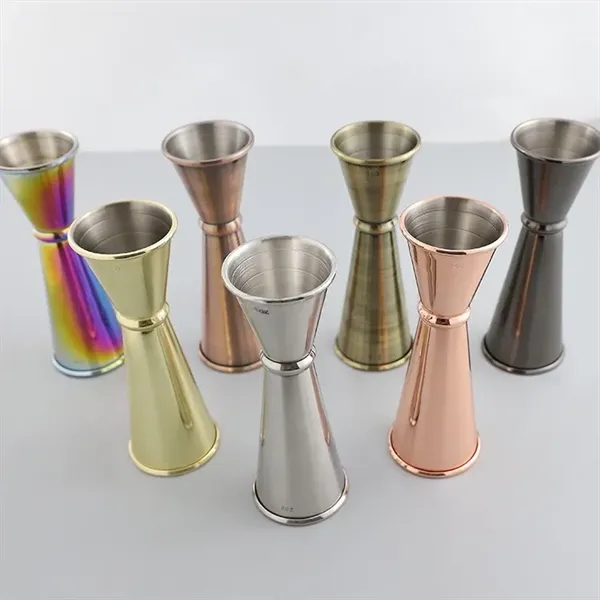 Stainless Steel Cocktail Double Jigger - Stainless Steel Cocktail Double Jigger - Image 4 of 5