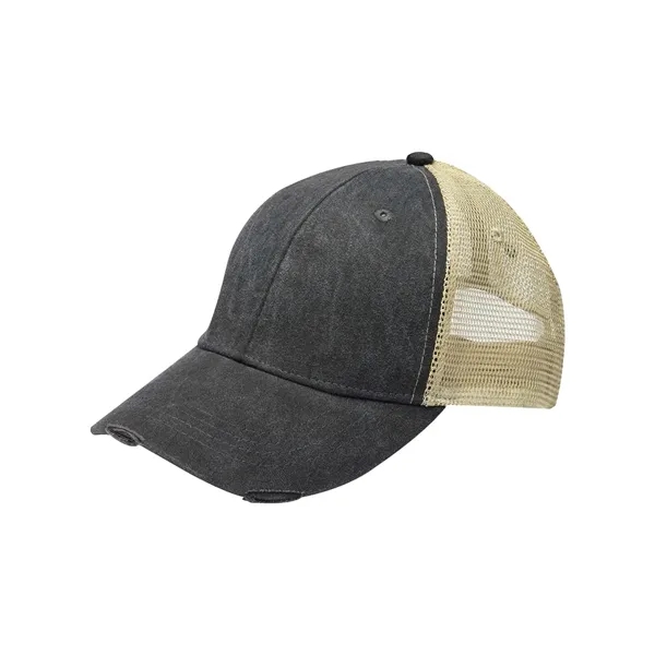 Adams Headwear Ollie Distressed Cap - Adams Headwear Ollie Distressed Cap - Image 1 of 9