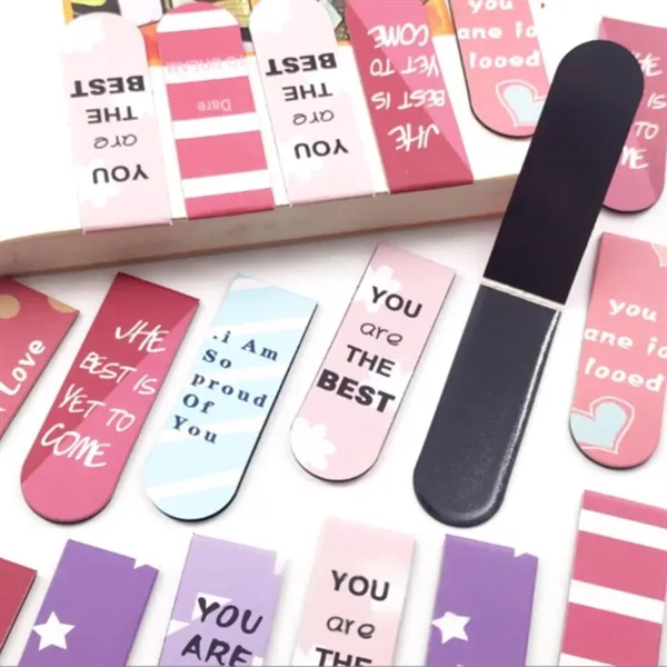 Students teachers reading page clip custom magnetic bookmark - Students teachers reading page clip custom magnetic bookmark - Image 2 of 4