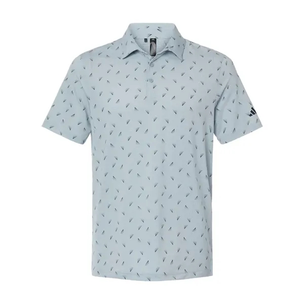 Adidas Men's Ultimate365 Mesh Print Polo - Adidas Men's Ultimate365 Mesh Print Polo - Image 5 of 6