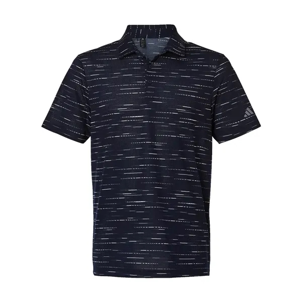 Adidas Men's Ultimate365 Mesh Glimmer Print Polo - Adidas Men's Ultimate365 Mesh Glimmer Print Polo - Image 3 of 4