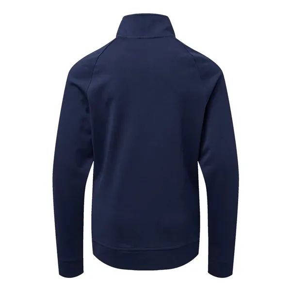 Adidas Youth Performance Quarter-Zip Pullover - Adidas Youth Performance Quarter-Zip Pullover - Image 4 of 4
