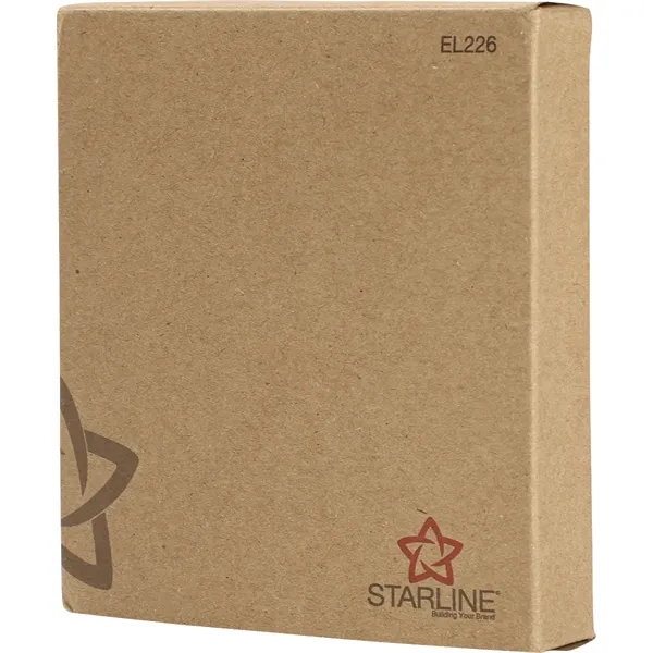 Dual Port Bamboo/rPET Powerbank 5,000mAh - Dual Port Bamboo/rPET Powerbank 5,000mAh - Image 10 of 22