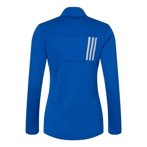 Adidas Women's 3-Stripes Double Knit Full-Zip Jacket - Adidas Women's 3-Stripes Double Knit Full-Zip Jacket - Image 10 of 10