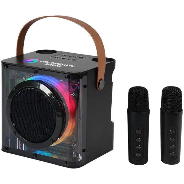 15W Karaoke Wireless Speaker with 2 Mics