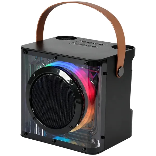 15W Karaoke Wireless Speaker with 2 Mics
