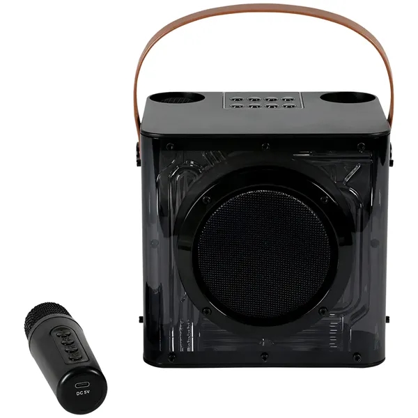 15W Karaoke Wireless Speaker with 2 Mics