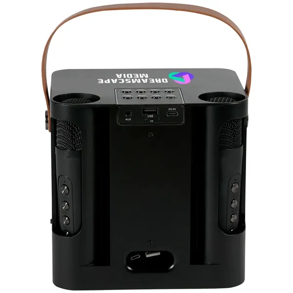 15W Karaoke Wireless Speaker with 2 Mics