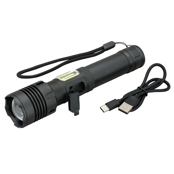 Rechargeable 15W P50/COB Flashlight