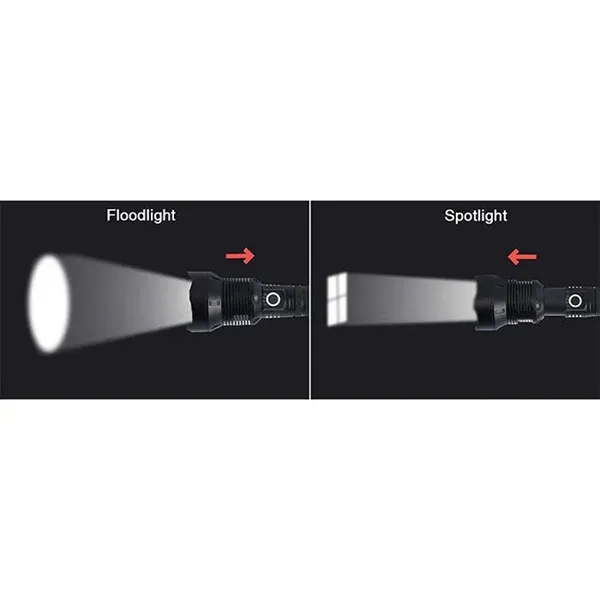 Rechargeable 15W LED Faro Flashlight - Rechargeable 15W LED Faro Flashlight - Image 9 of 10