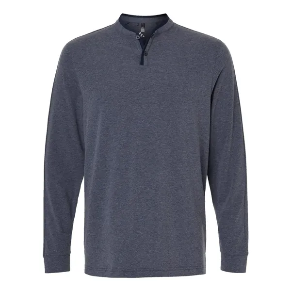 Adidas Men's Henley Long Sleeve T-Shirt - Adidas Men's Henley Long Sleeve T-Shirt - Image 3 of 6