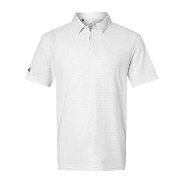 Adidas Men's Blended Printed Polo - Adidas Men's Blended Printed Polo - Image 7 of 8