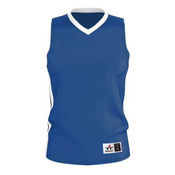 Alleson Athletic Men's Single Ply Basketball Jersey - Alleson Athletic Men's Single Ply Basketball Jersey - Image 12 of 18