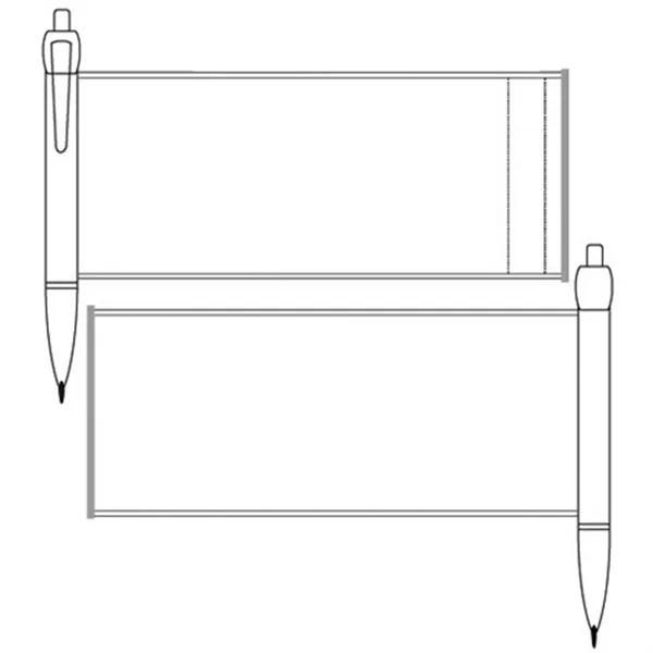 Advertising Banner Promotional Ballpoint Pen - Advertising Banner Promotional Ballpoint Pen - Image 3 of 3