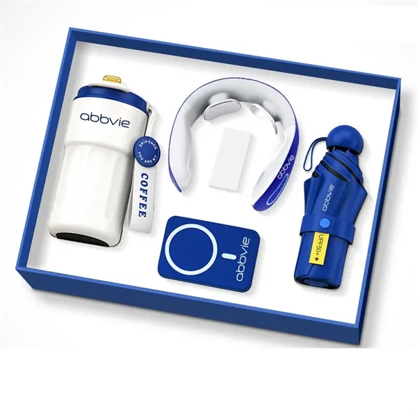 4 in 1 Gift Set With Cusotmized Logo For Christmas Holiday - 4 in 1 Gift Set With Cusotmized Logo For Christmas Holiday - Image 1 of 11