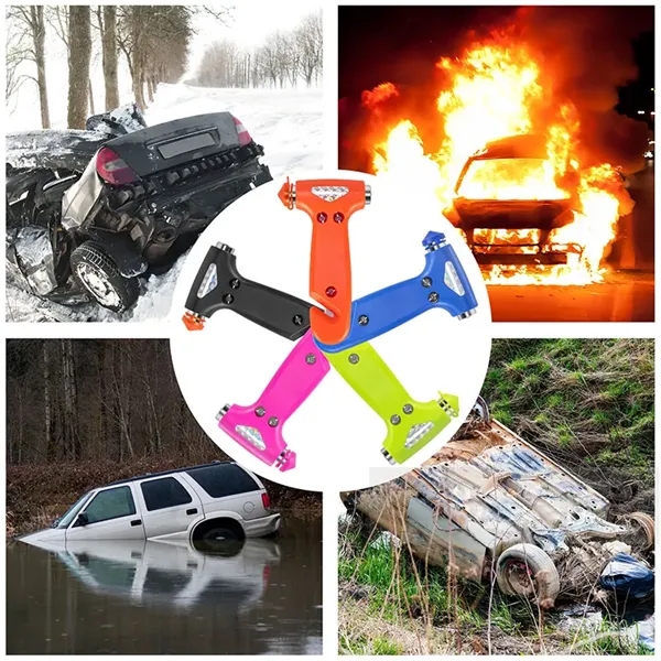 Emergency Escape Hammer With Seatbelt Cutter - Emergency Escape Hammer With Seatbelt Cutter - Image 3 of 3