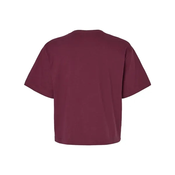 American Apparel Women's Fine Jersey Boxy Tee - American Apparel Women's Fine Jersey Boxy Tee - Image 10 of 26