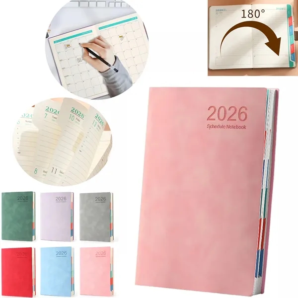 2026 Calendar Planner A5 Notebook - 2026 Calendar Planner A5 Notebook - Image 0 of 5