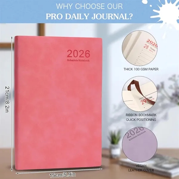 2026 Calendar Planner A5 Notebook - 2026 Calendar Planner A5 Notebook - Image 1 of 5