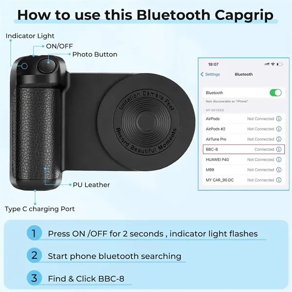 Magsafe Phone Camera Grip Handle - Magsafe Phone Camera Grip Handle - Image 1 of 4