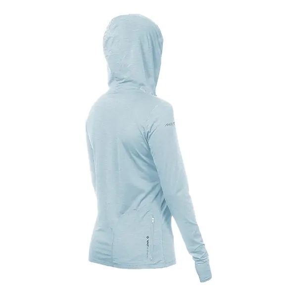 ANETIK Women's Breeze Tech Hooded Long Sleeve T-Shirt - ANETIK Women's Breeze Tech Hooded Long Sleeve T-Shirt - Image 16 of 18