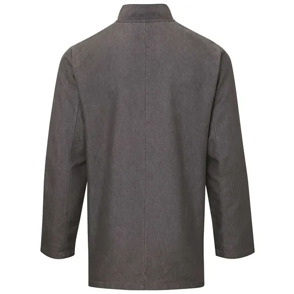 Artisan Collection by Reprime Unisex Denim Chef's Jacket - Artisan Collection by Reprime Unisex Denim Chef's Jacket - Image 6 of 6