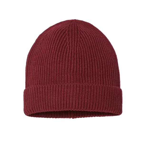 Atlantis Headwear Sustainable Fine Rib Cuffed Beanie - Atlantis Headwear Sustainable Fine Rib Cuffed Beanie - Image 4 of 18