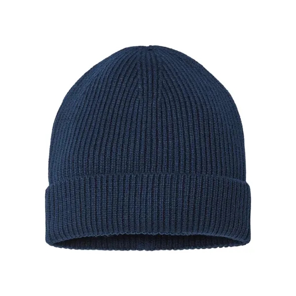 Atlantis Headwear Sustainable Fine Rib Cuffed Beanie - Atlantis Headwear Sustainable Fine Rib Cuffed Beanie - Image 15 of 18