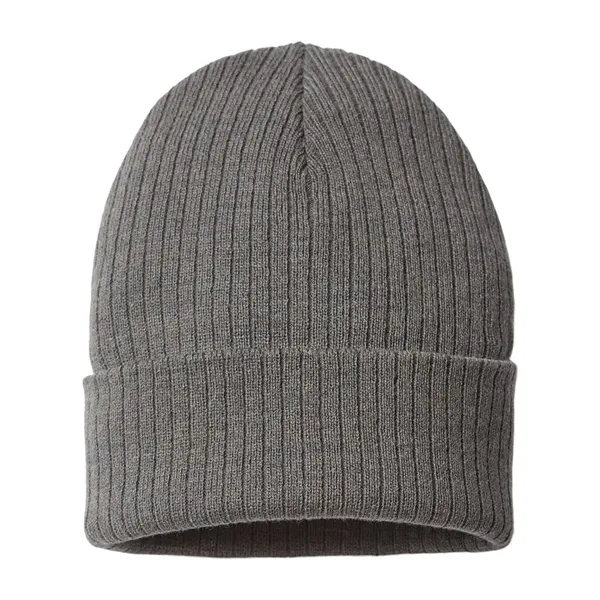 Atlantis Headwear Sustainable Rib Cuffed Beanie - Atlantis Headwear Sustainable Rib Cuffed Beanie - Image 9 of 22