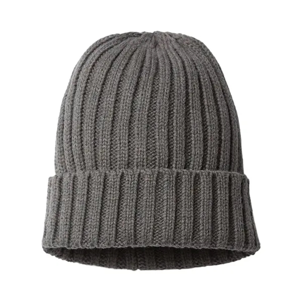 Atlantis Headwear Sustainable Cable Knit Cuffed Beanie - Atlantis Headwear Sustainable Cable Knit Cuffed Beanie - Image 8 of 20