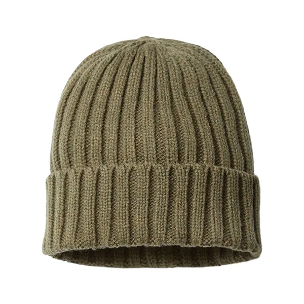 Atlantis Headwear Sustainable Cable Knit Cuffed Beanie - Atlantis Headwear Sustainable Cable Knit Cuffed Beanie - Image 18 of 20
