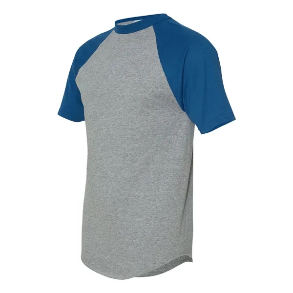 Augusta Sportswear Unisex Raglan Baseball Jersey - Augusta Sportswear Unisex Raglan Baseball Jersey - Image 16 of 42