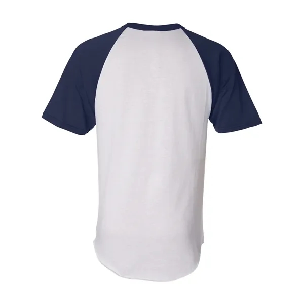 Augusta Sportswear Unisex Raglan Baseball Jersey - Augusta Sportswear Unisex Raglan Baseball Jersey - Image 31 of 42