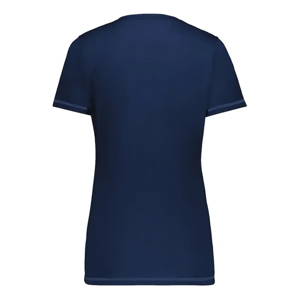 Augusta Sportswear Women's Super Soft-Spun Poly V-Neck T-... - Augusta Sportswear Women's Super Soft-Spun Poly V-Neck T-... - Image 4 of 10