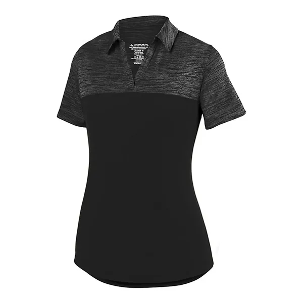 Custom Augusta Sportswear Women's Shadow Tonal Heather Polo