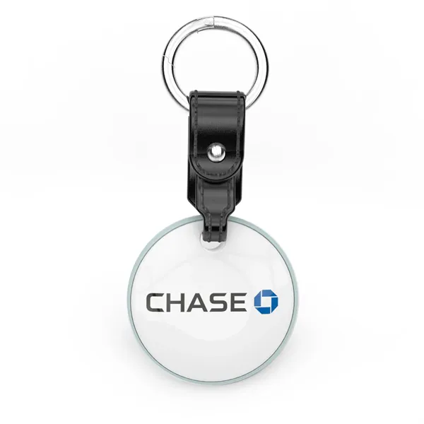 PowerTag Pro: Bluetooth Tracker with Black Keychain - PowerTag Pro: Bluetooth Tracker with Black Keychain - Image 0 of 2