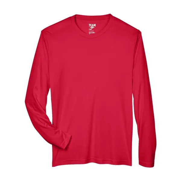 Team 365 Men's Zone Performance Long Sleeve T-Shirt - Team 365 Men's Zone Performance Long Sleeve T-Shirt - Image 21 of 26