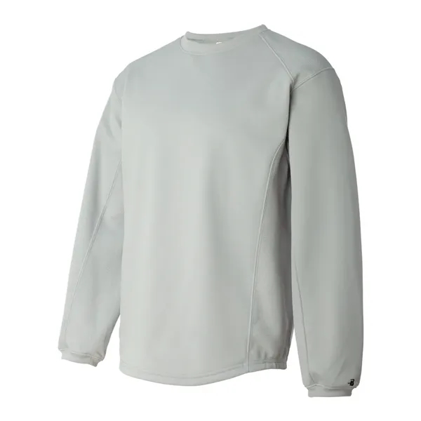 Badger Men's BT5 Performance Fleece Crewneck Sweatshirt - Badger Men's BT5 Performance Fleece Crewneck Sweatshirt - Image 23 of 24