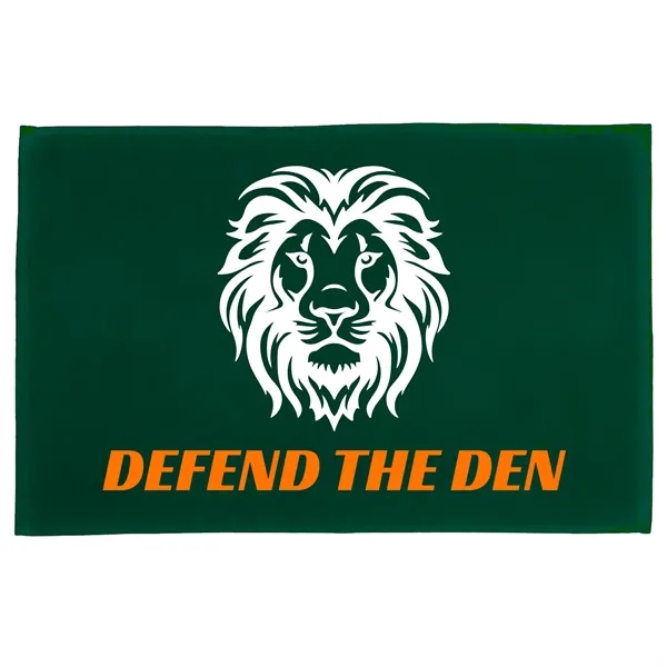 16" x 25" Golf/Sports Velour COLOR End Hem Dobby Towel - 16" x 25" Golf/Sports Velour COLOR End Hem Dobby Towel - Image 4 of 6