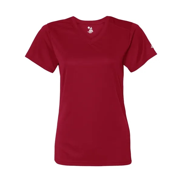 Badger Women's B-Core V-Neck T-Shirt - Badger Women's B-Core V-Neck T-Shirt - Image 46 of 60