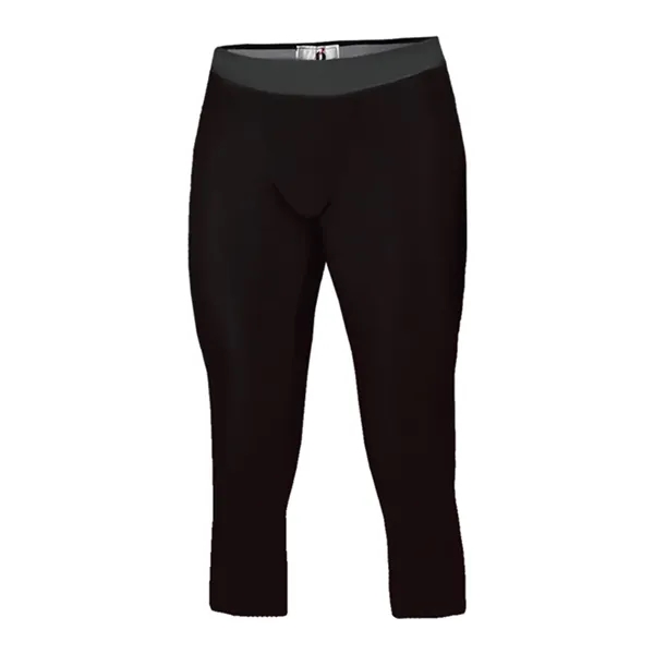 Badger Men's Compression Calf-Length Tights - Badger Men's Compression Calf-Length Tights - Image 1 of 3