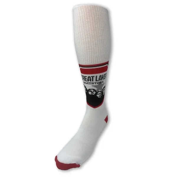 USA Made One Size Fits Most Athletic Poly Knee High Socks - USA Made One Size Fits Most Athletic Poly Knee High Socks - Image 1 of 1