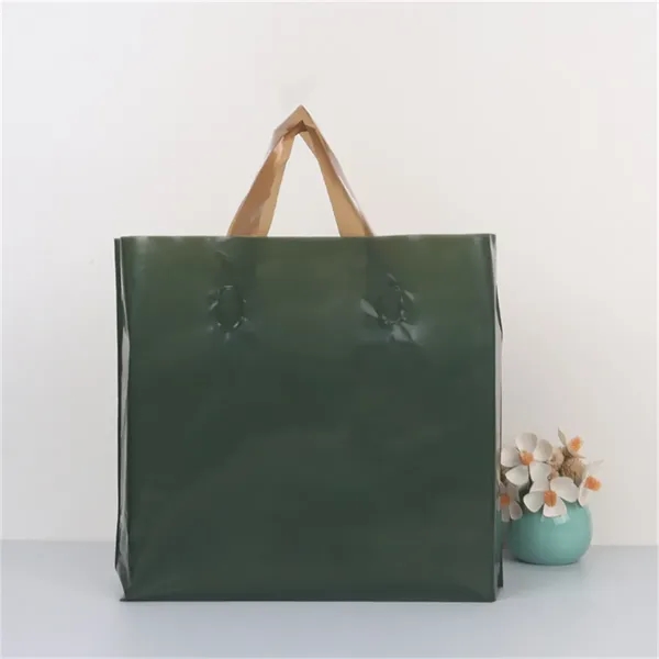 Customizable Colored Plastic Shopping Bag - Customizable Colored Plastic Shopping Bag - Image 5 of 8