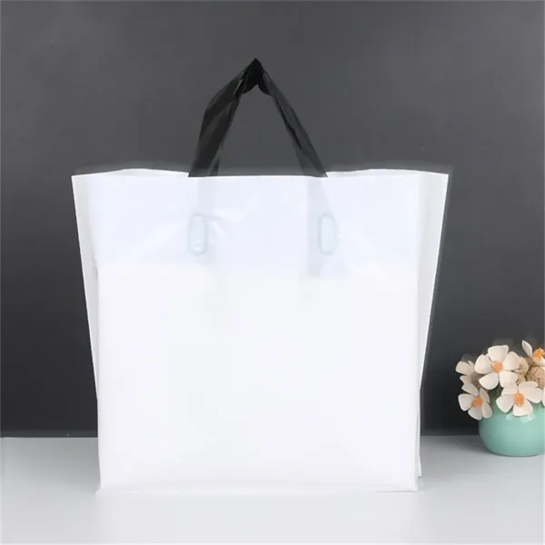 Customizable Colored Plastic Shopping Bag - Customizable Colored Plastic Shopping Bag - Image 6 of 8