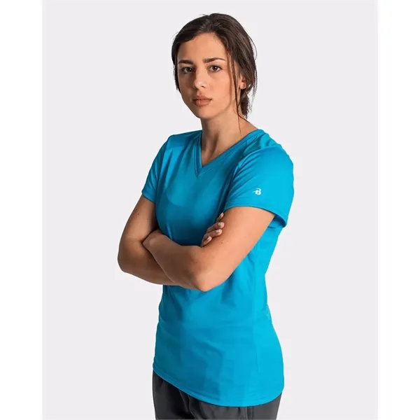 Badger Women's B-Core V-Neck T-Shirt