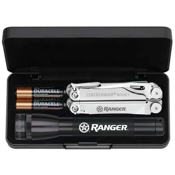Custom AA Mini Maglite® and Full Size Leatherman Tool Set