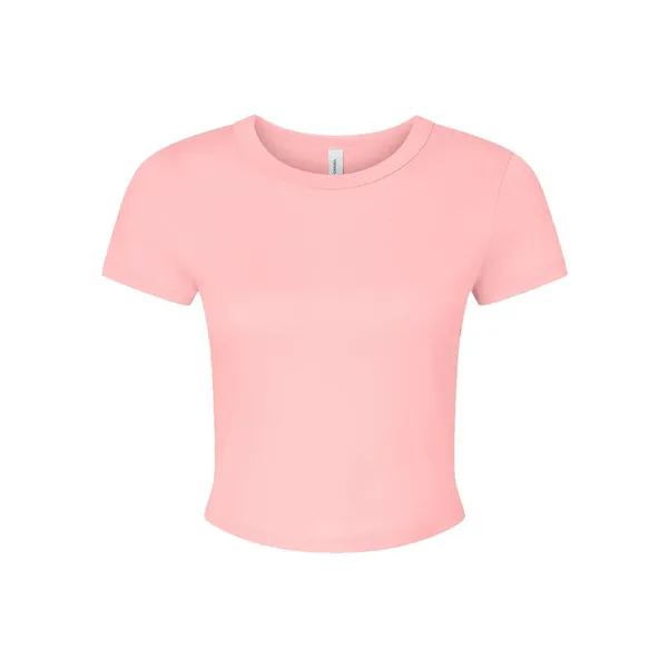 BELLA + CANVAS Women's Micro Rib Baby Tee - BELLA + CANVAS Women's Micro Rib Baby Tee - Image 11 of 16