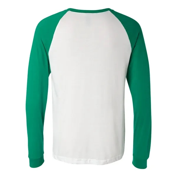 BELLA + CANVAS Men's Long Sleeve Jersey Baseball Tee - BELLA + CANVAS Men's Long Sleeve Jersey Baseball Tee - Image 20 of 24